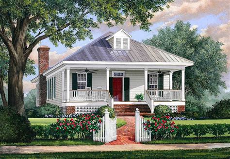 Plan 32623WP: Southern Cottage House Plan with 